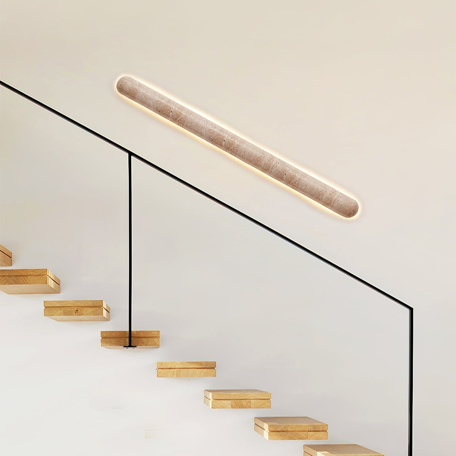 Aelius Travertine Wall Sconce