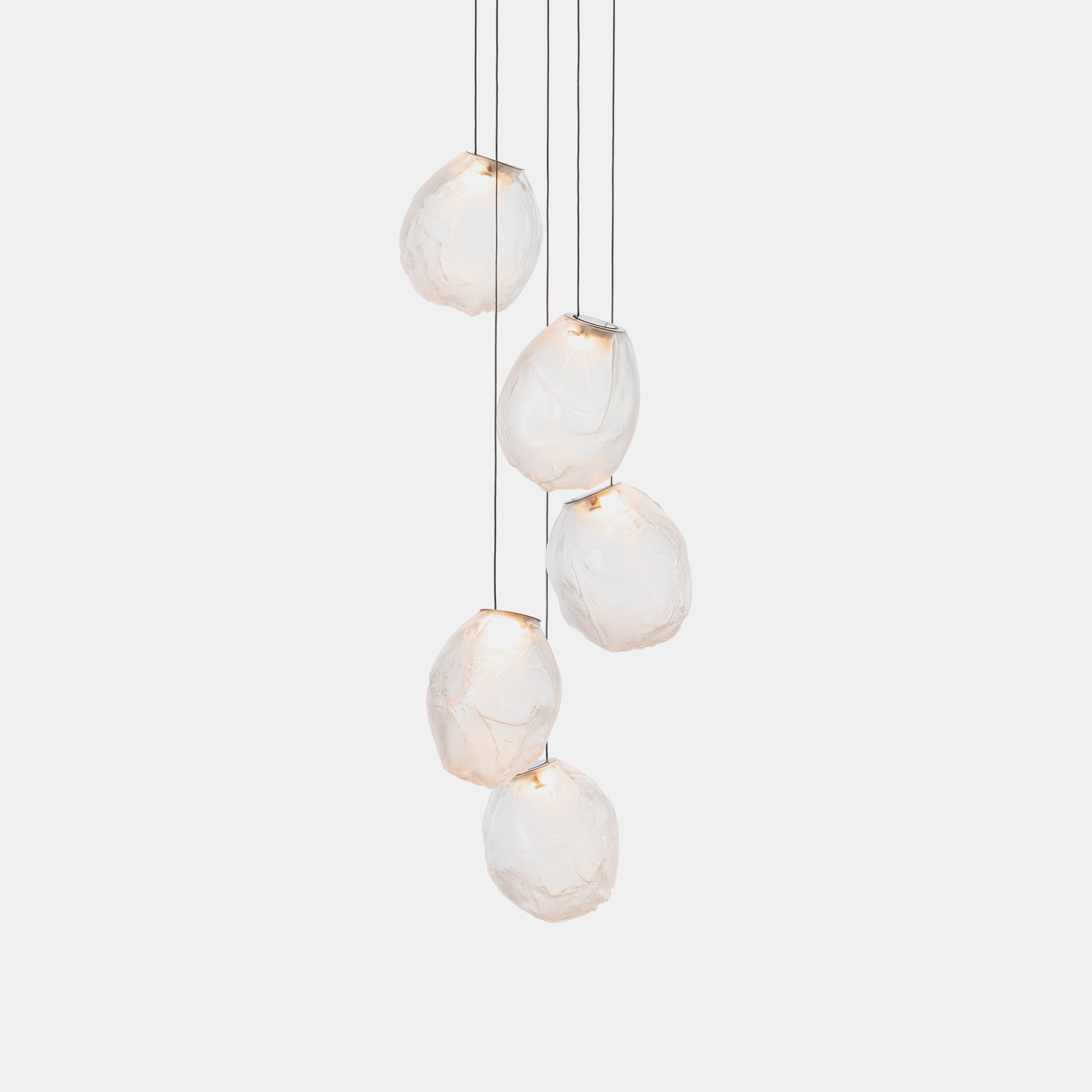 Celenelle Liquid Glass Stone Pendant Light