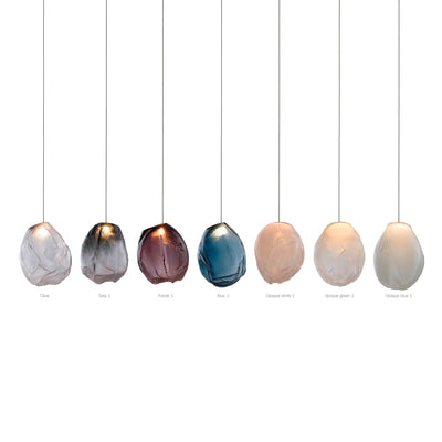 Celenelle Liquid Glass Stone Pendant Light