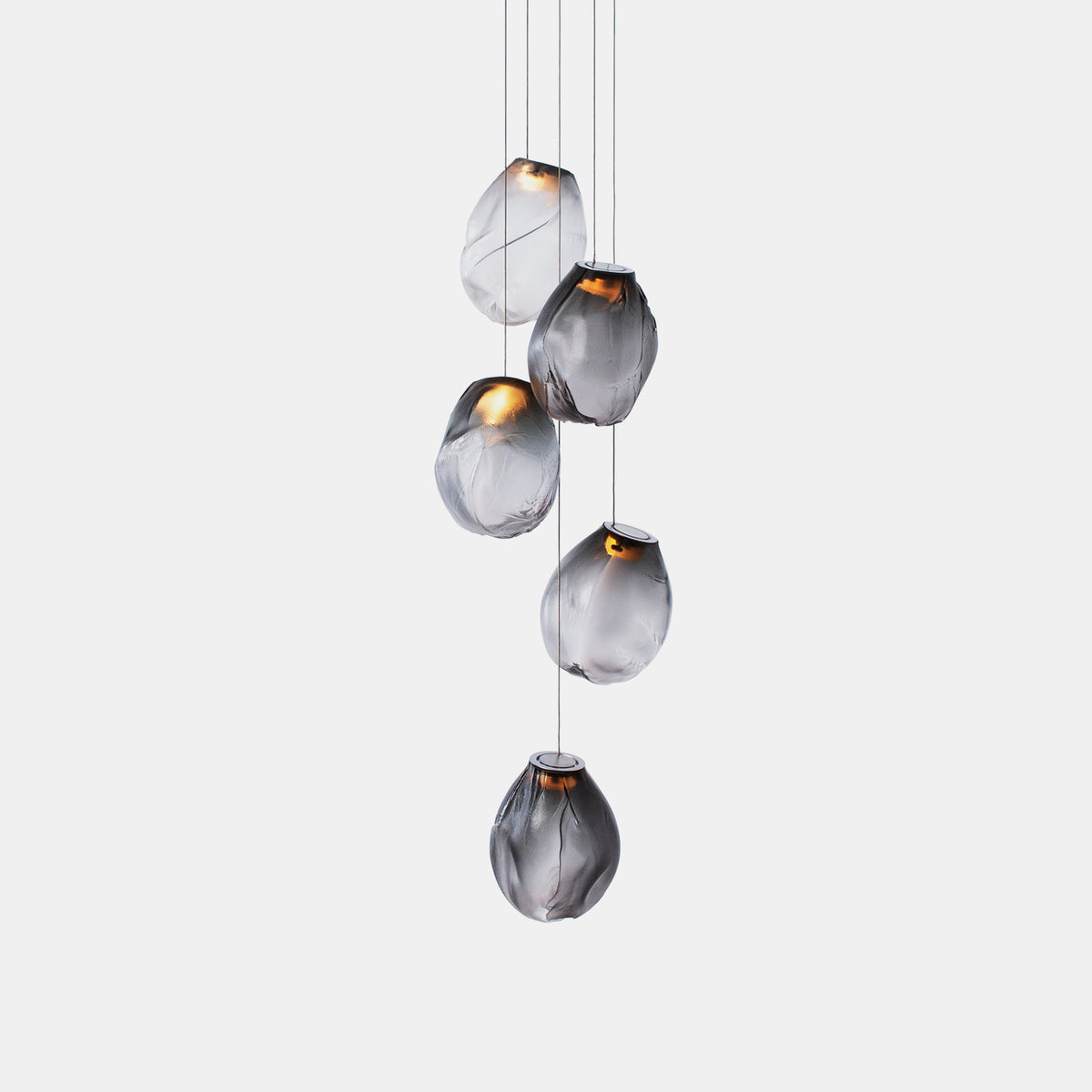 Celenelle Liquid Glass Stone Pendant Light
