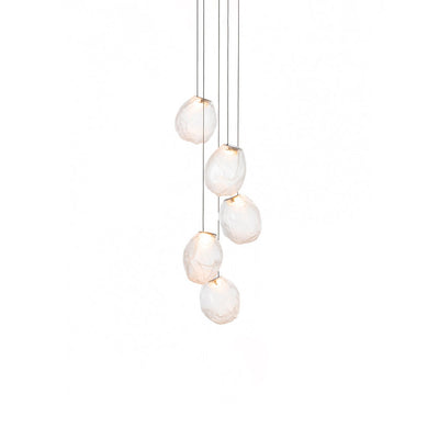 Celenelle Liquid Glass Stone Pendant Light