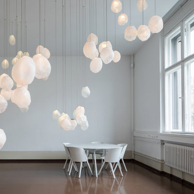 Celenelle Liquid Glass Stone Pendant Light