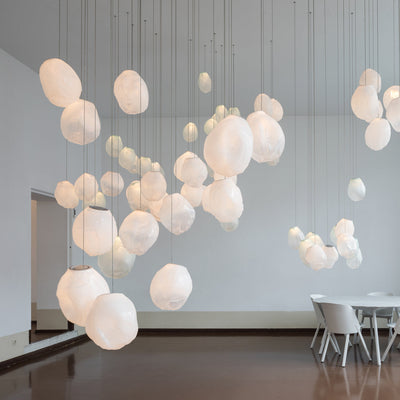 Celenelle Liquid Glass Stone Pendant Light