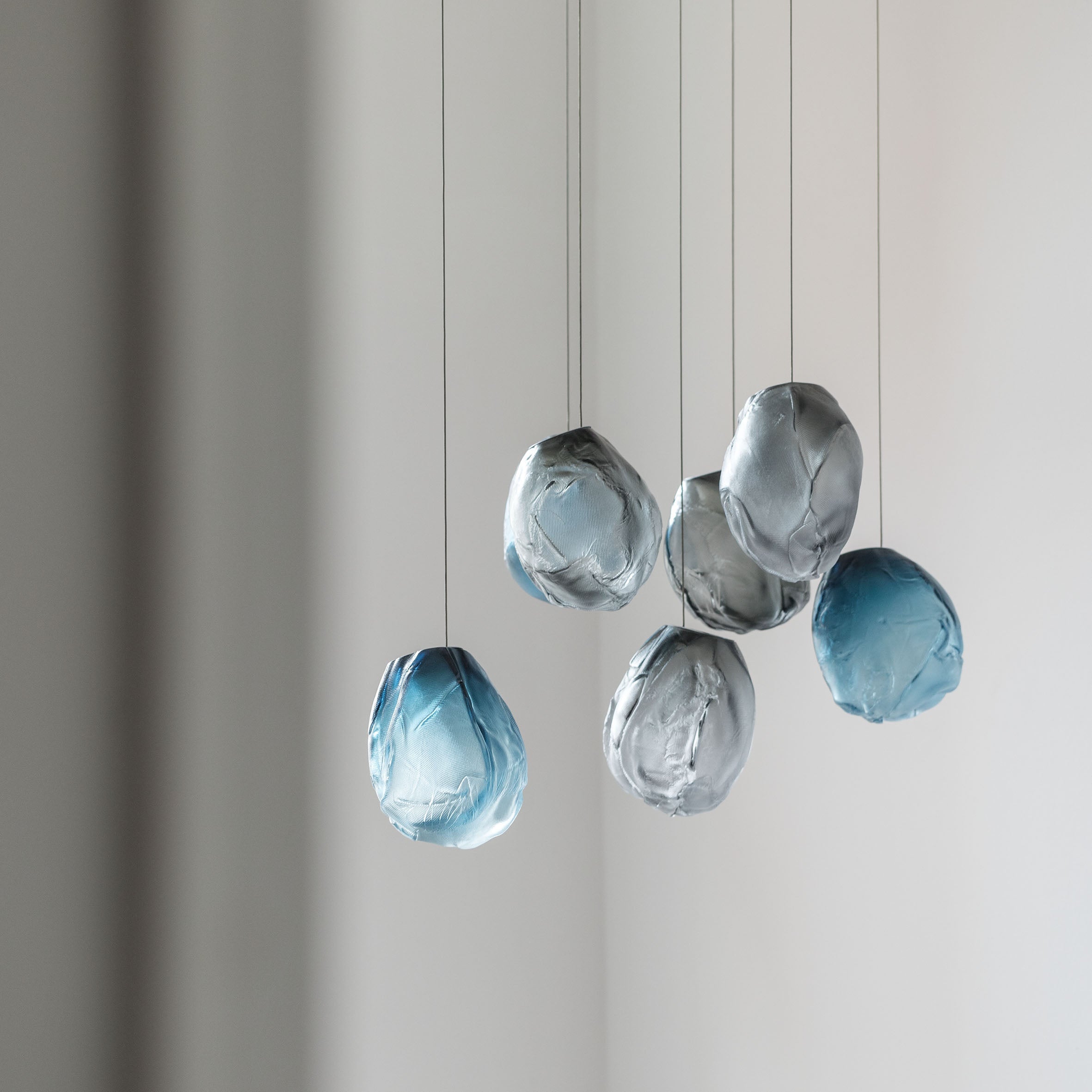 Celenelle Liquid Glass Stone Pendant Light