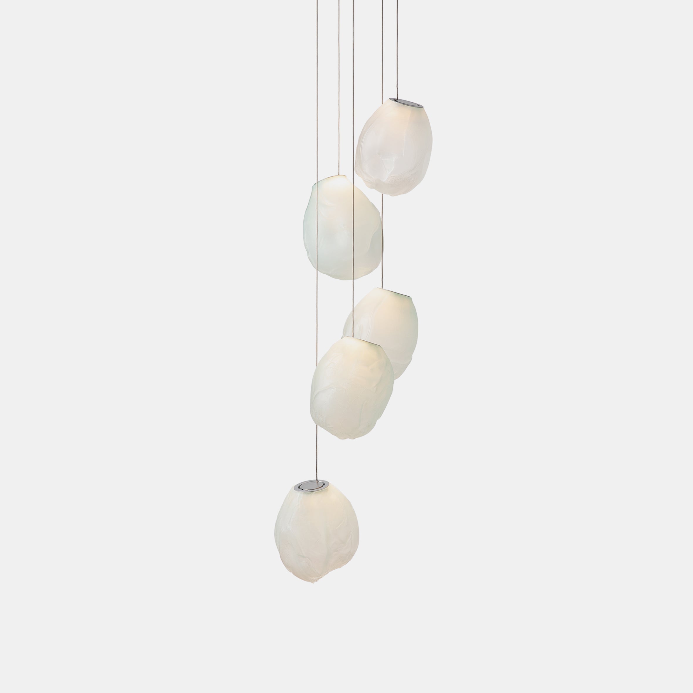 Celenelle Liquid Glass Stone Pendant Light