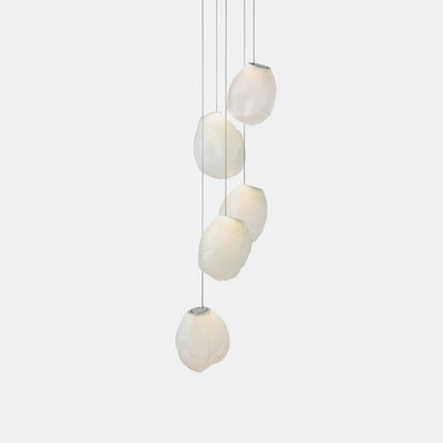 Celenelle Liquid Glass Stone Pendant Light
