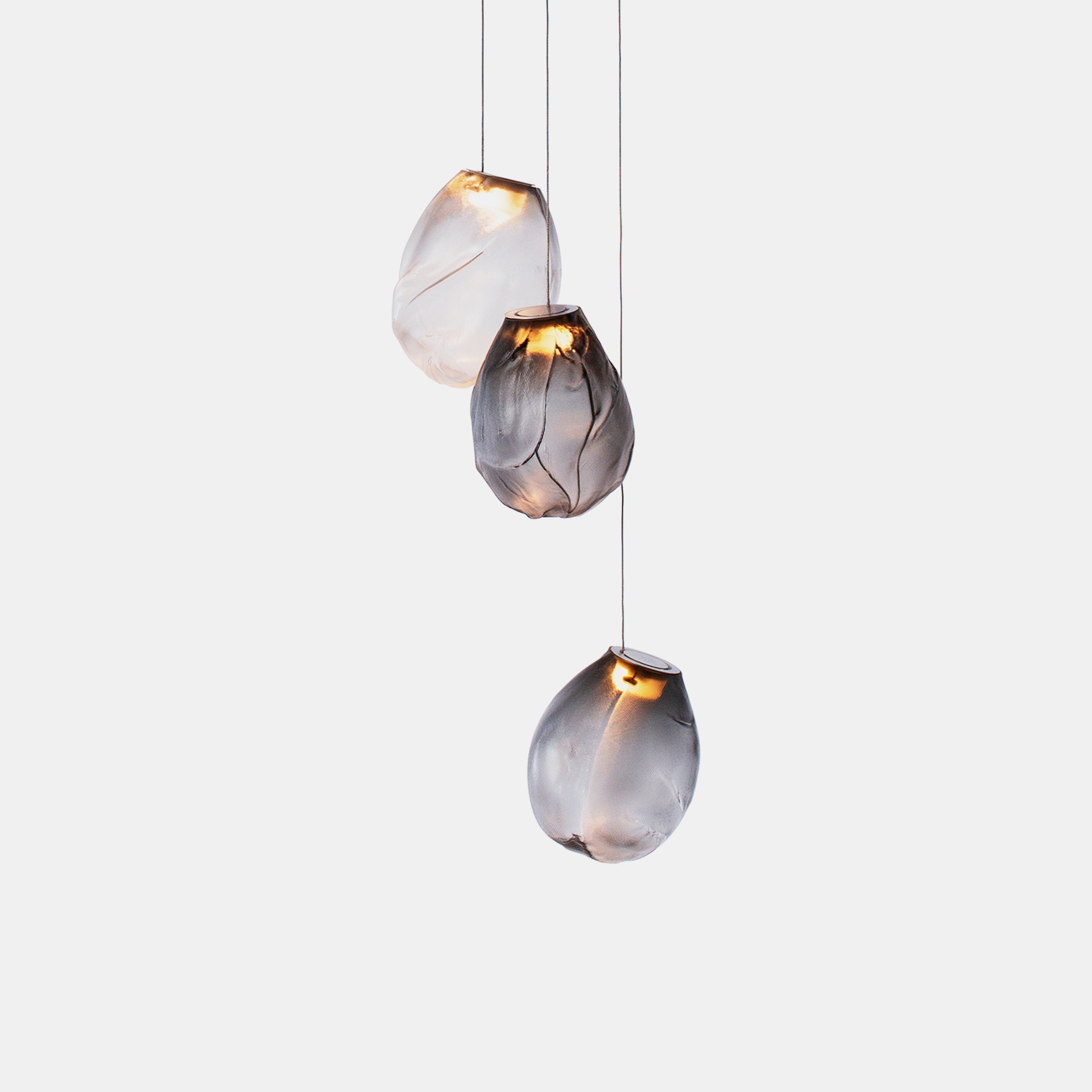 Celenelle Liquid Glass Stone Pendant Light
