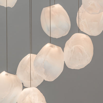 Celenelle Liquid Glass Stone Pendant Light