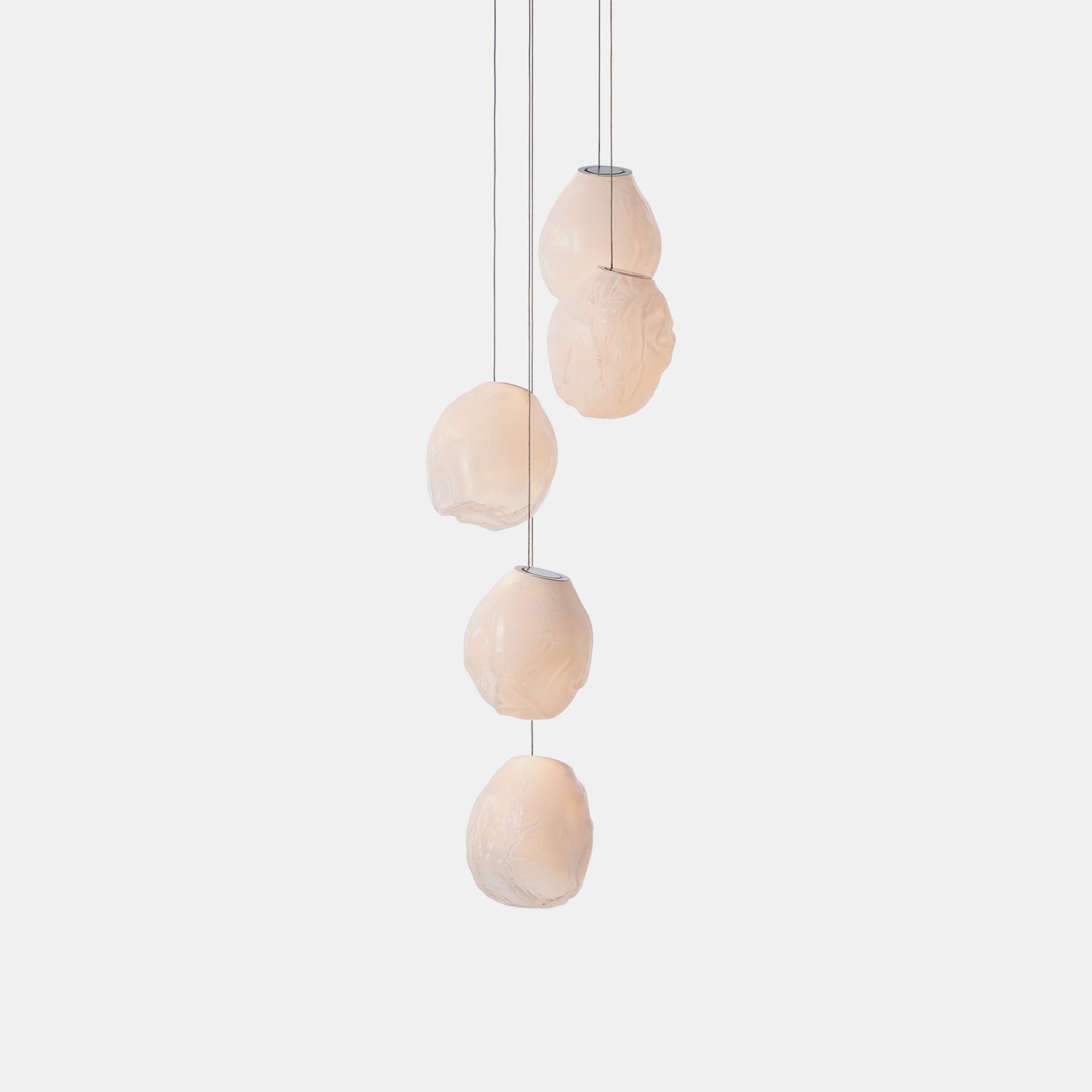 Celenelle Liquid Glass Stone Pendant Light