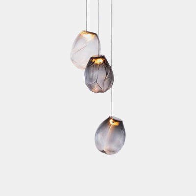 Celenelle Liquid Glass Stone Pendant Light