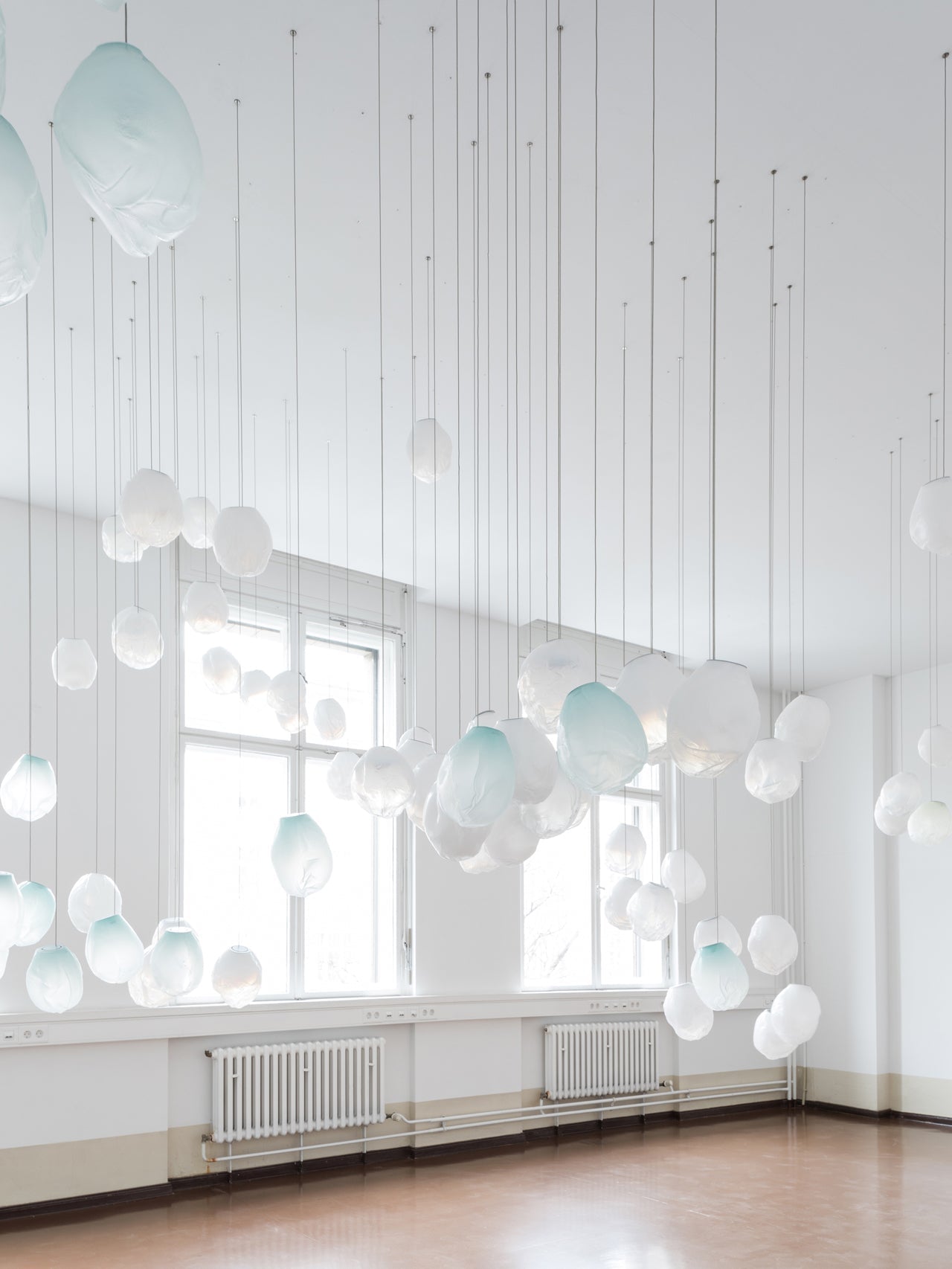 Celenelle Liquid Glass Stone Pendant Light