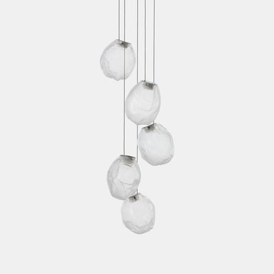 Celenelle Liquid Glass Stone Pendant Light