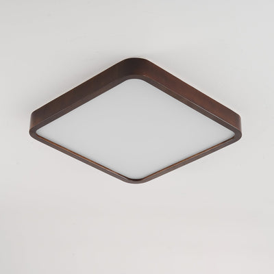 Rinirel Modern Minimalist Rectangular Wood Ceiling Light