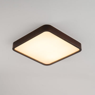 Rinirel Modern Minimalist Rectangular Wood Ceiling Light