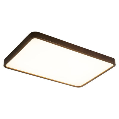 Rinirel Modern Minimalist Rectangular Wood Ceiling Light