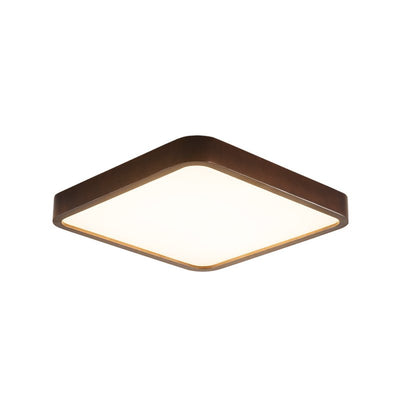 Rinirel Modern Minimalist Rectangular Wood Ceiling Light