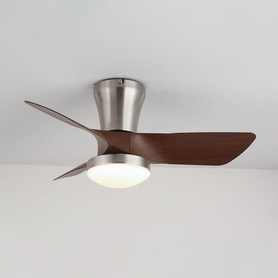 Trivon Modern Wood Ceiling Fan Light