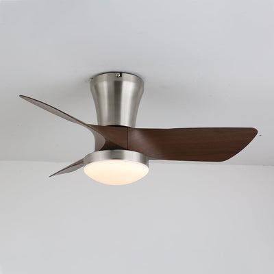 Trivon Modern Wood Ceiling Fan Light