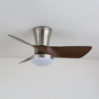 Trivon Modern Wood Ceiling Fan Light