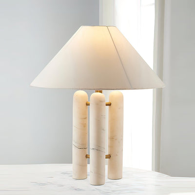 Trio Marble Modern Table Lamp