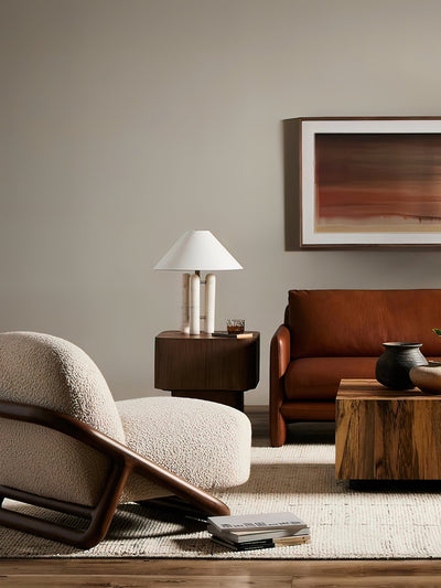 Trio Marble Modern Table Lamp