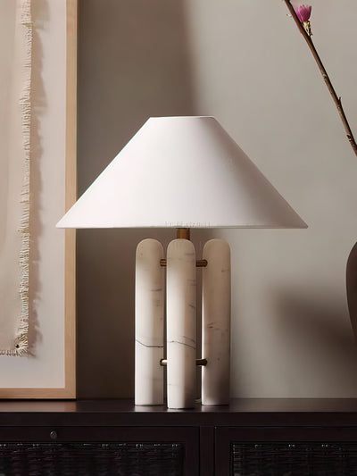 Trio Marble Modern Table Lamp