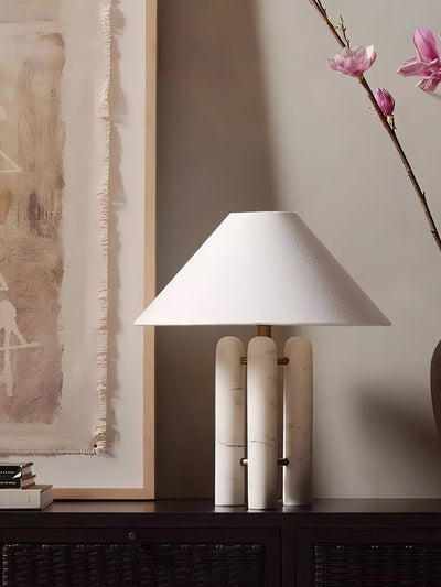 Trio Marble Modern Table Lamp