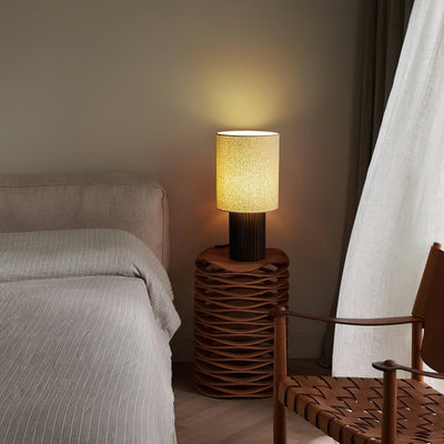 Grove Vintage Fabric Table Lamp