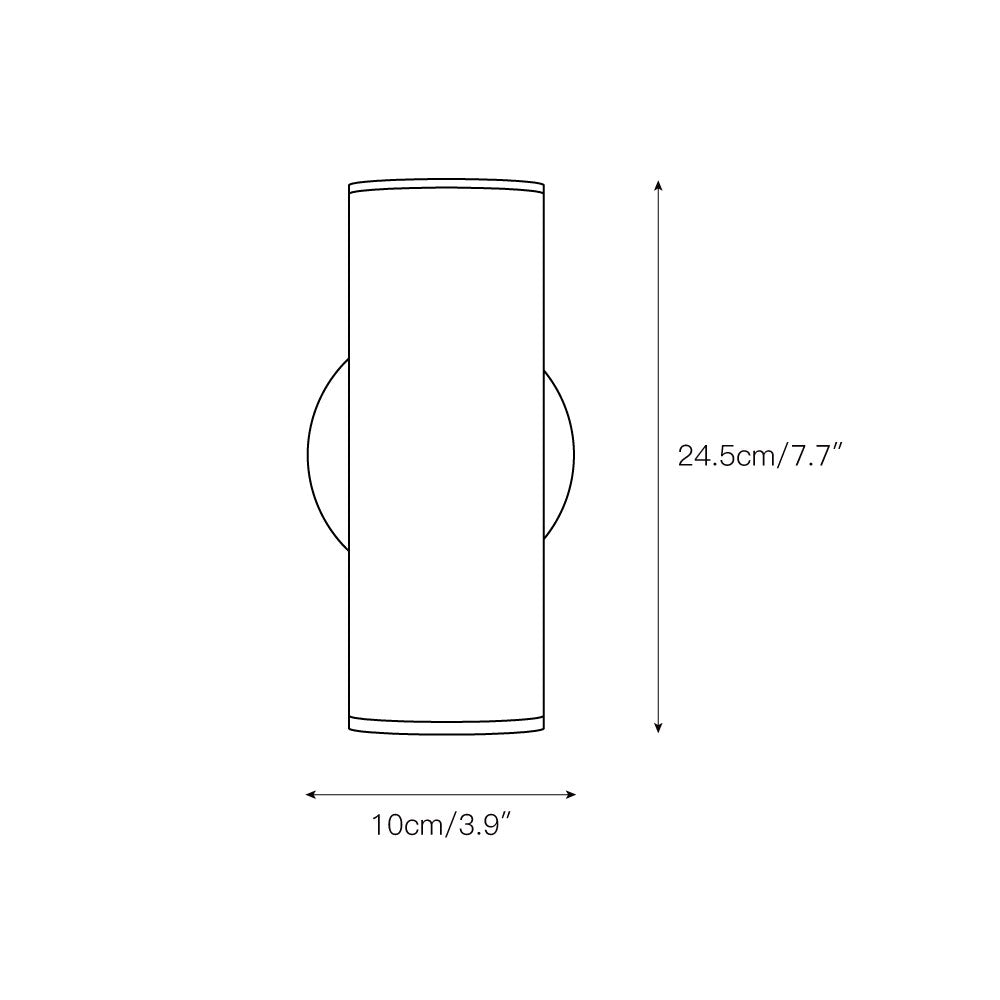 Ivsileth Plastic Wall Lamp