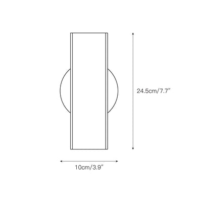Ivsileth Plastic Wall Lamp