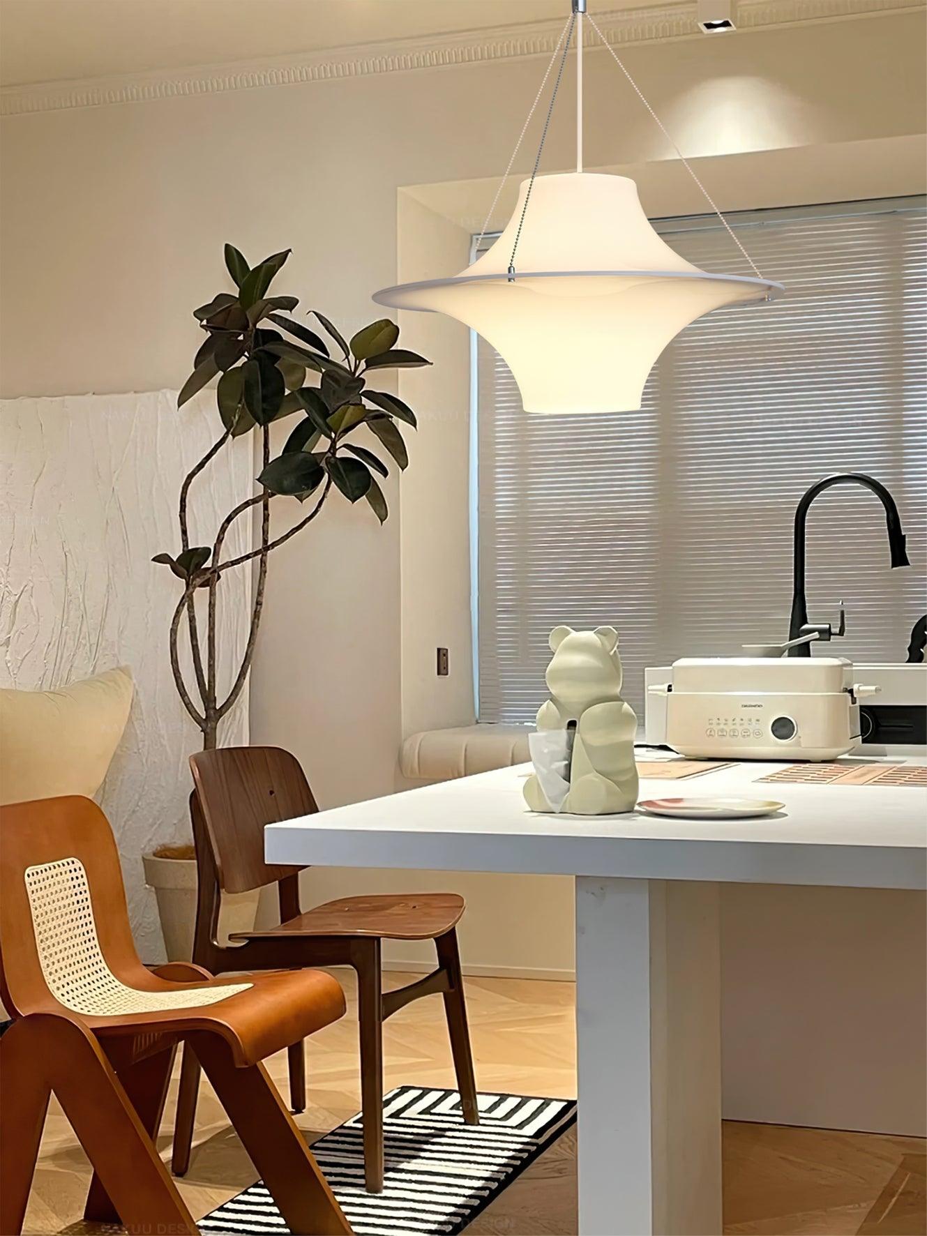 Dali Pendant Lamp Acrylic UFO Shape Contemporary Living Room