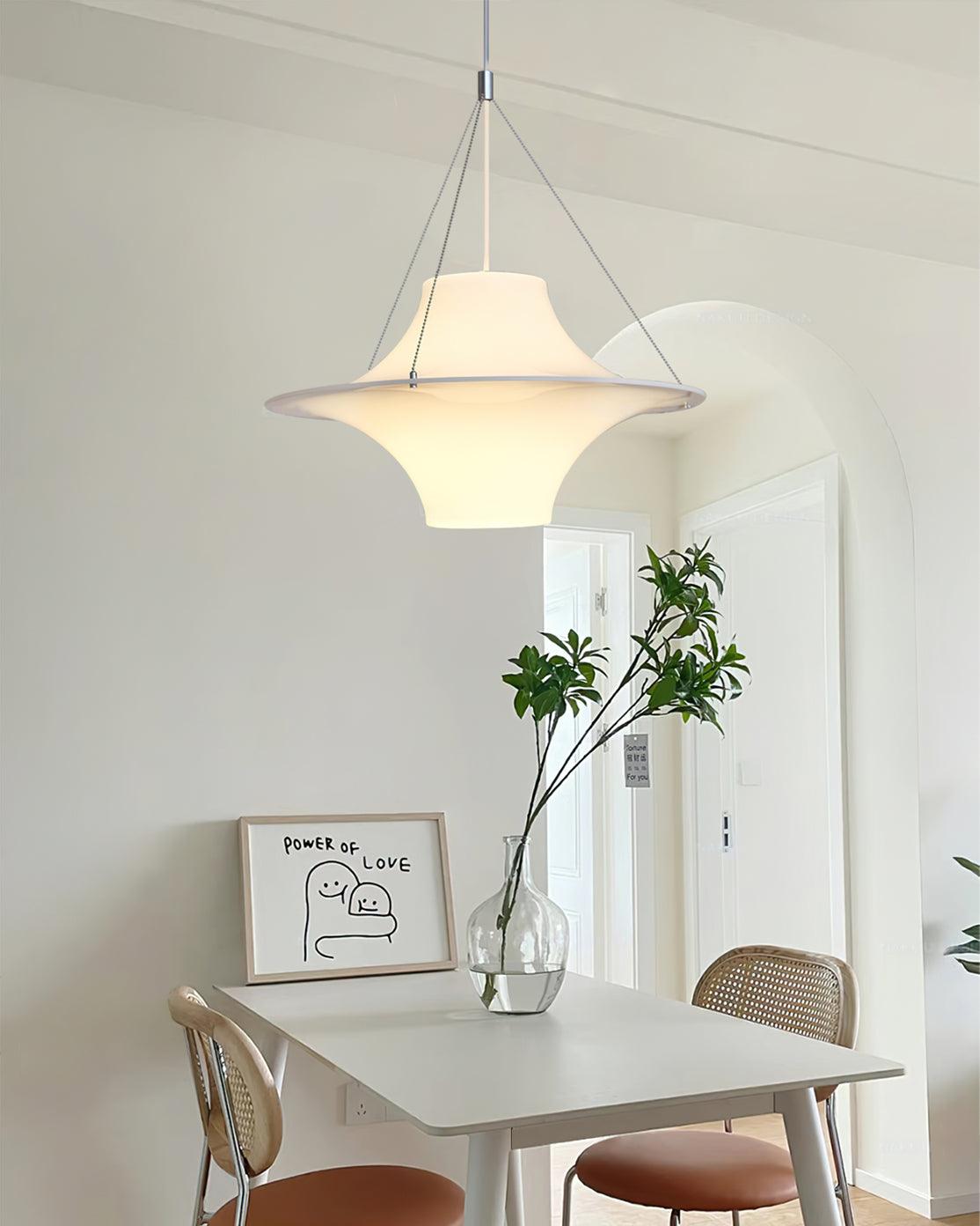 Dali Pendant Lamp Acrylic UFO Shape Contemporary Living Room
