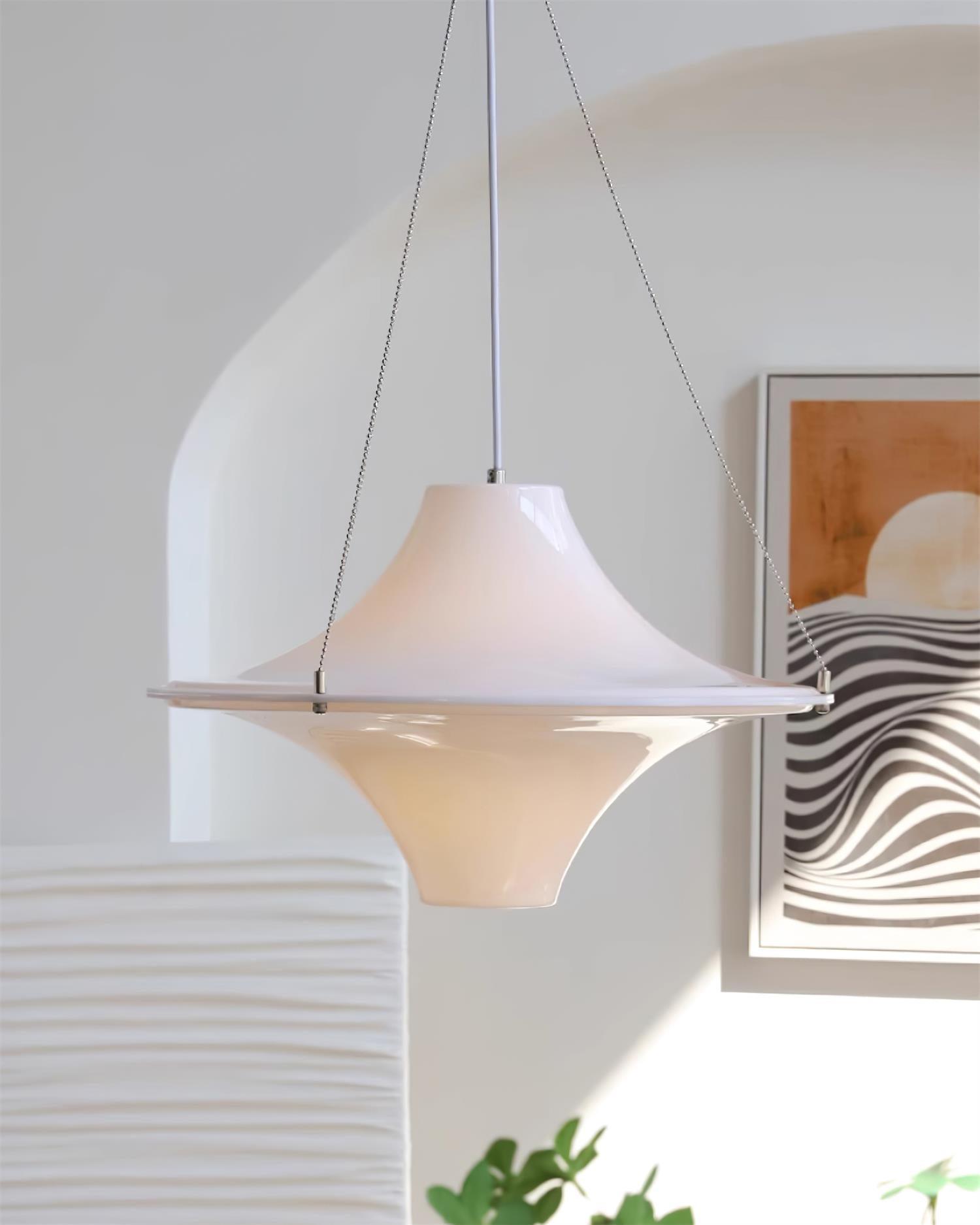 Dali Pendant Lamp Acrylic UFO Shape Contemporary Living Room