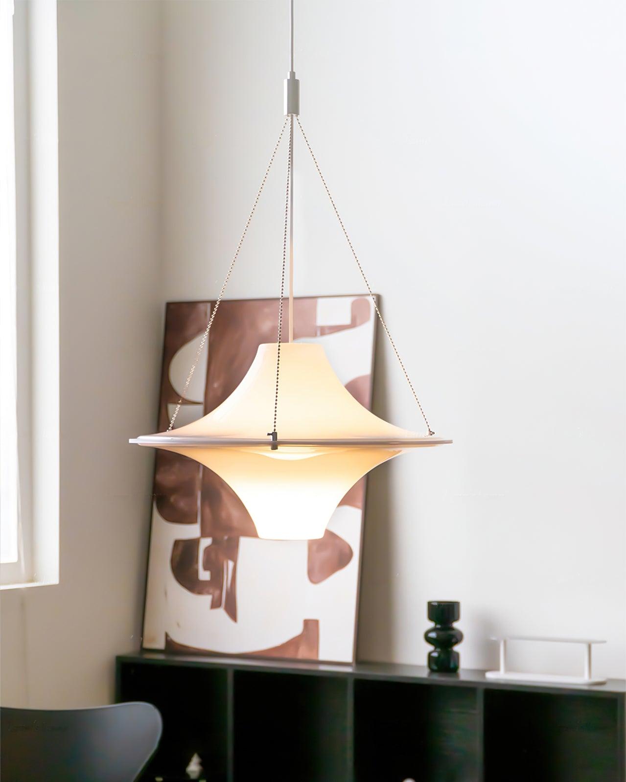 Dali Pendant Lamp Acrylic UFO Shape Contemporary Living Room