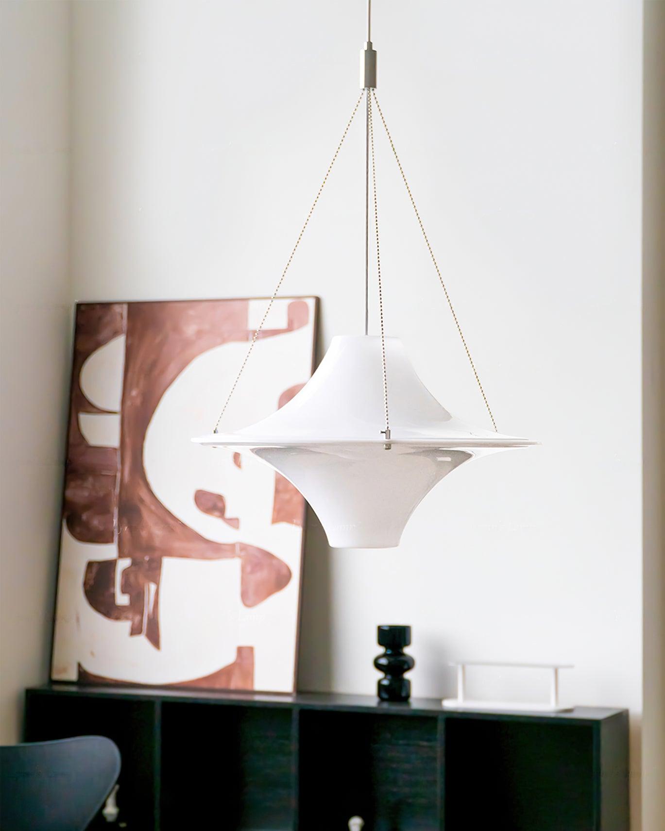 Dali Pendant Lamp Acrylic UFO Shape Contemporary Living Room