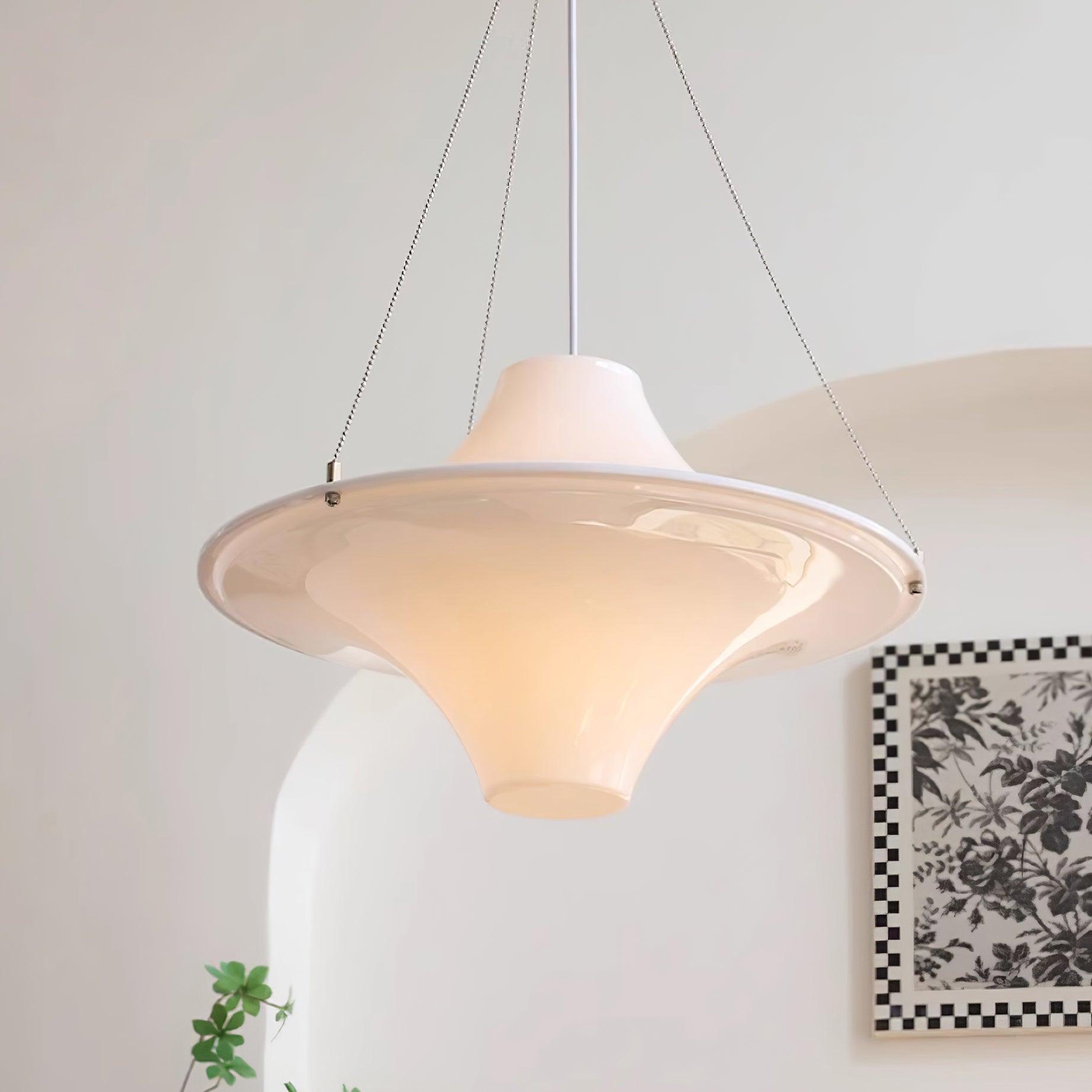 Dali Pendant Lamp Acrylic UFO Shape Contemporary Living Room