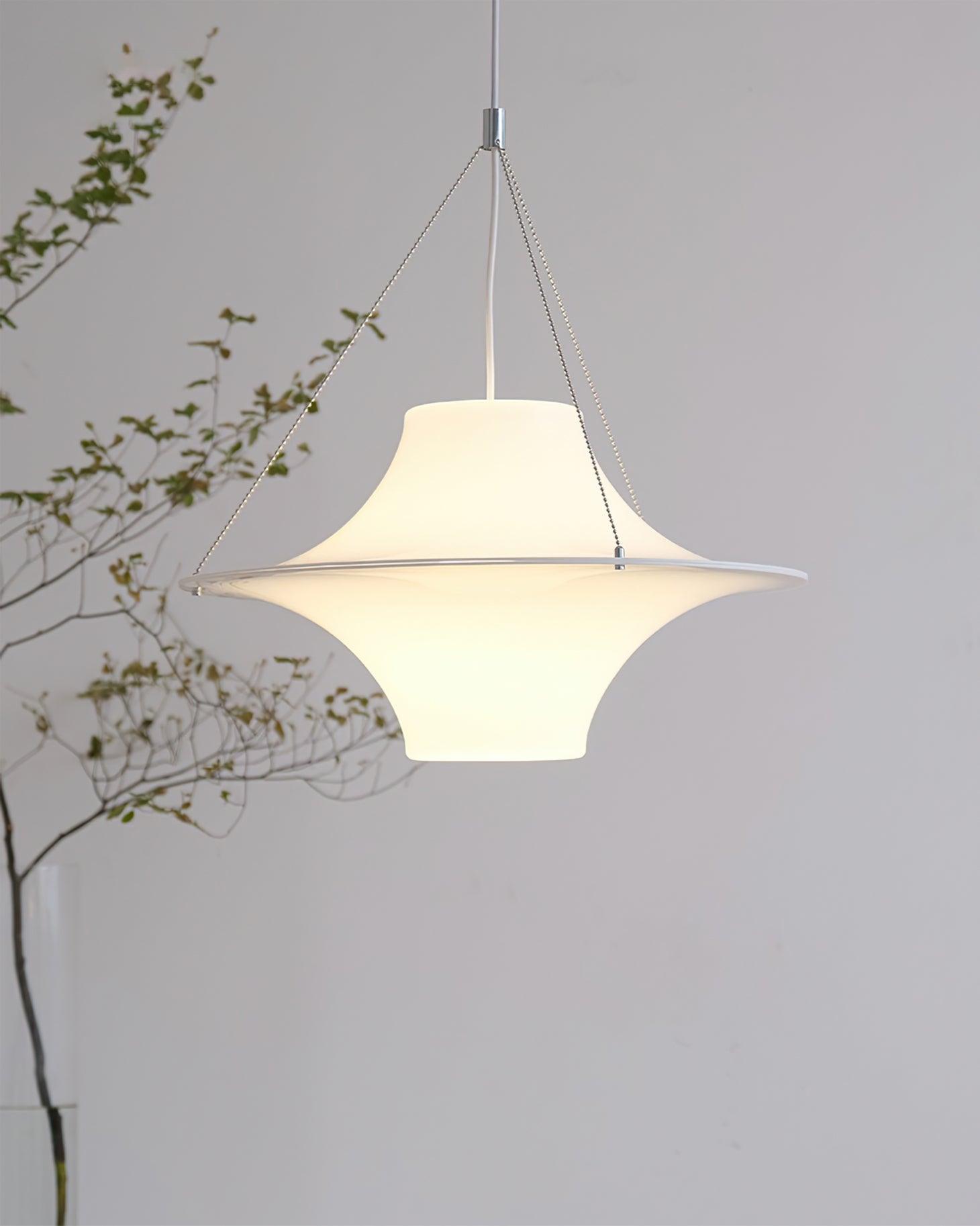Dali Pendant Lamp Acrylic UFO Shape Contemporary Living Room