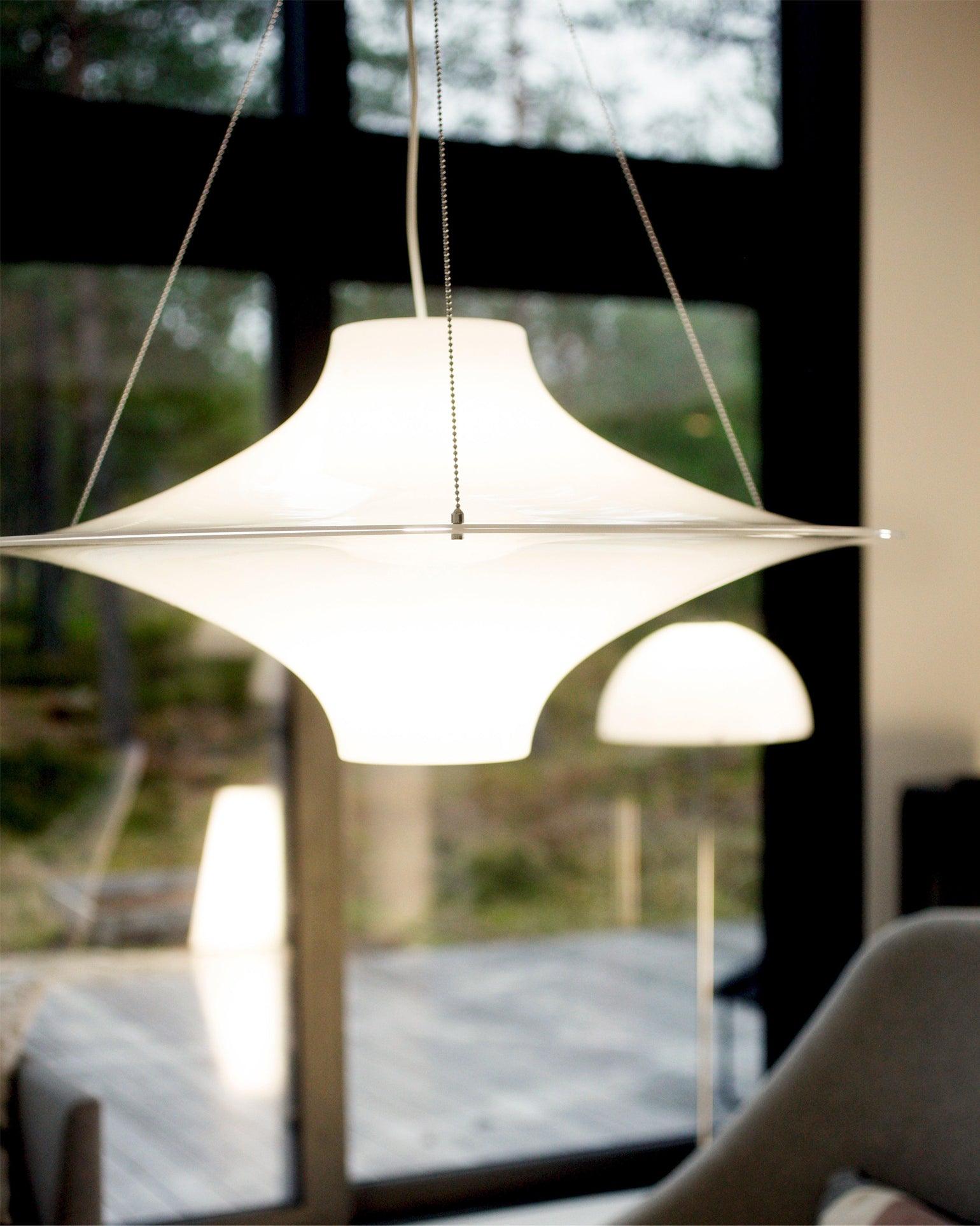 Dali Pendant Lamp Acrylic UFO Shape Contemporary Living Room