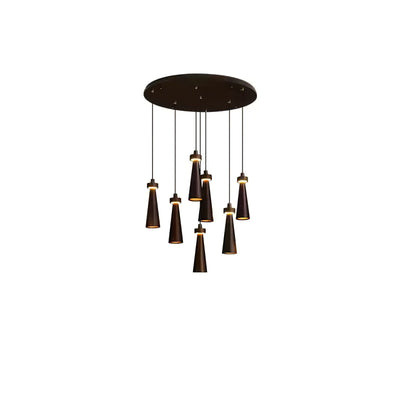 Tesno Minimalist Wood Pendant Light