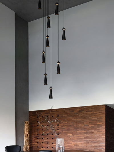 Tesno Minimalist Wood Pendant Light