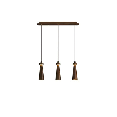 Tesno Minimalist Wood Pendant Light
