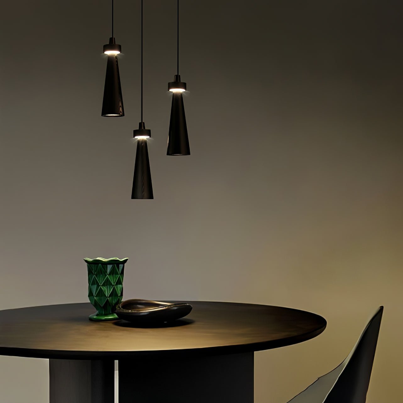 Tesno Minimalist Wood Pendant Light