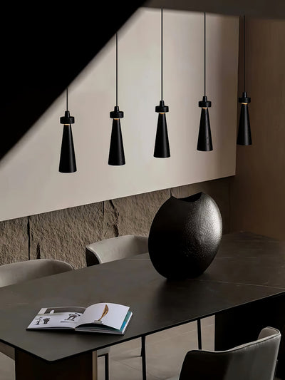 Tesno Minimalist Wood Pendant Light