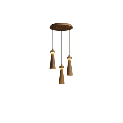 Tesno Minimalist Wood Pendant Light
