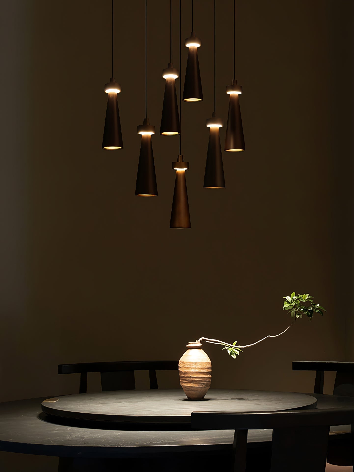 Tesno Minimalist Wood Pendant Light