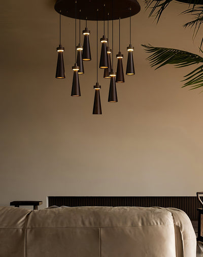 Tesno Minimalist Wood Pendant Light