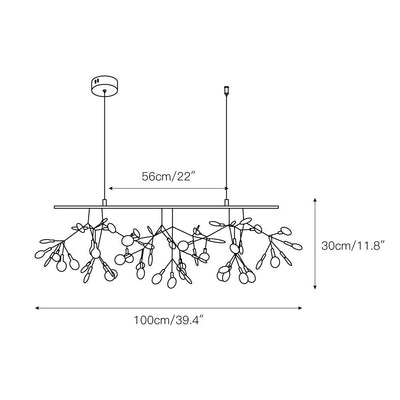 Briarbrook Branch Chandelier