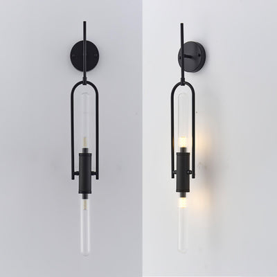Isvyn Nordic Art Long Arc Glass Wall Lamp