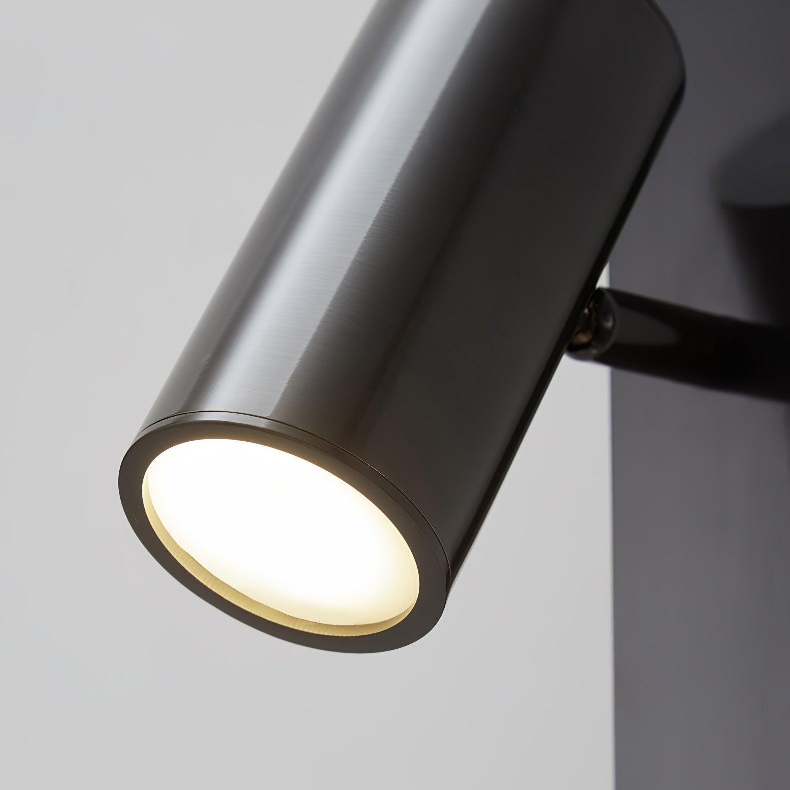 Aloz Brass Glass Minimalist Wall Light