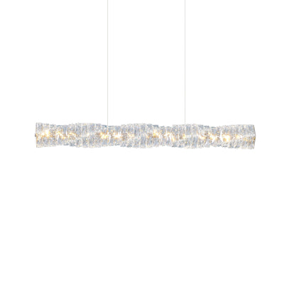 Stream Long Crystal Pendant Lamp